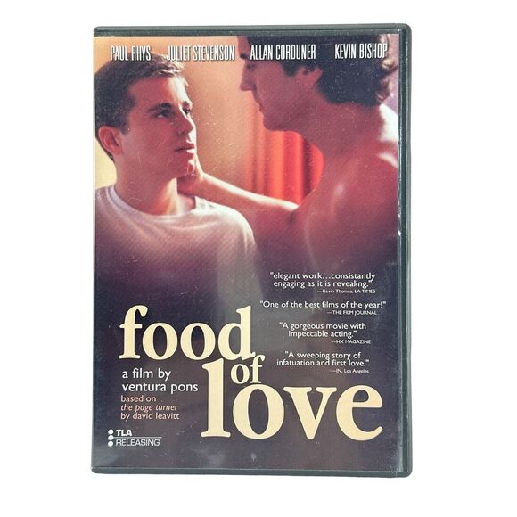 Food‎ of Love DVD Movie by Ventura Pons based The Page Turner by David Leavitt - Picture 1 of 7